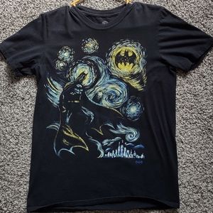 Starry Night Batman tshirt medium